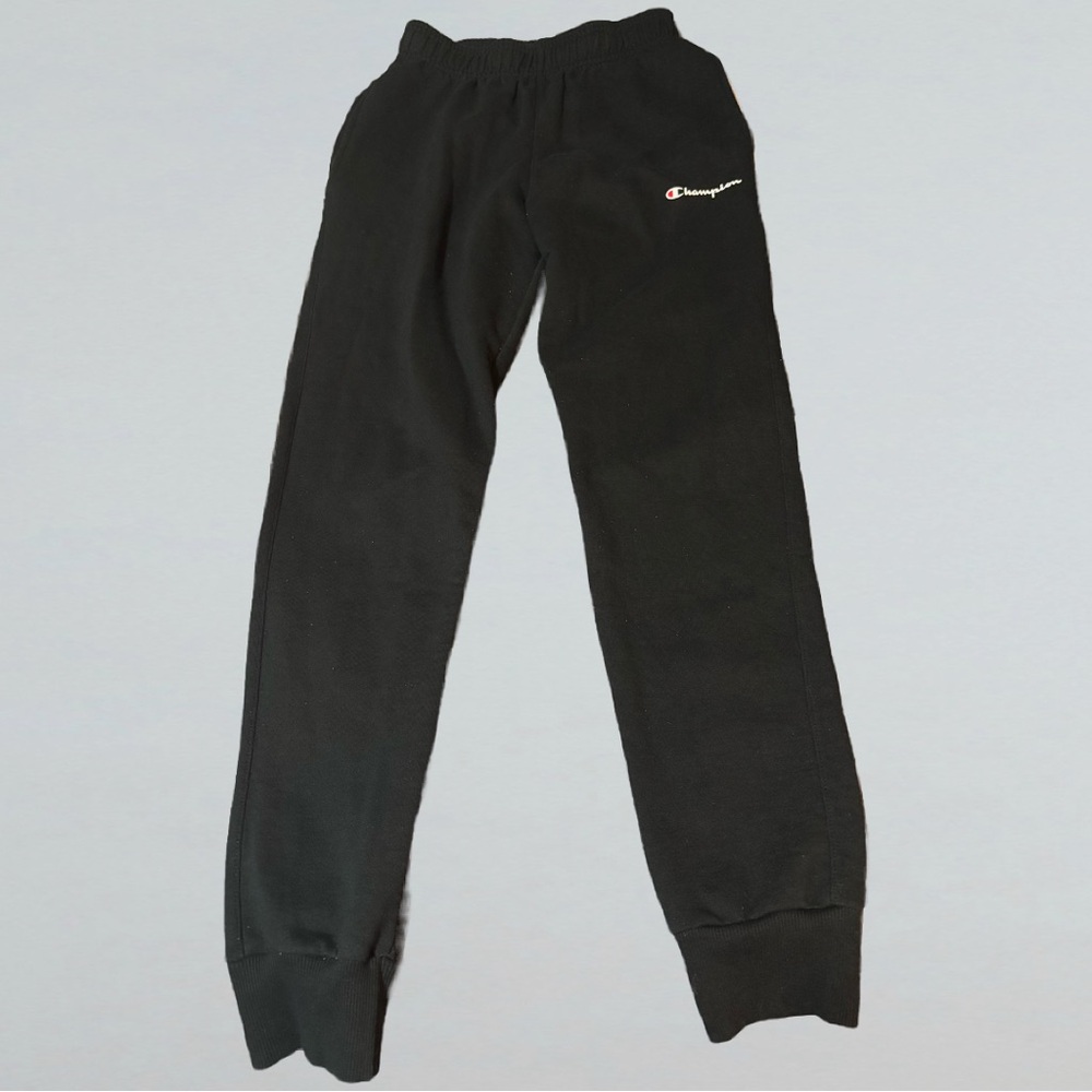 Men’s Vintage Black Champion Sweatpants Joggers